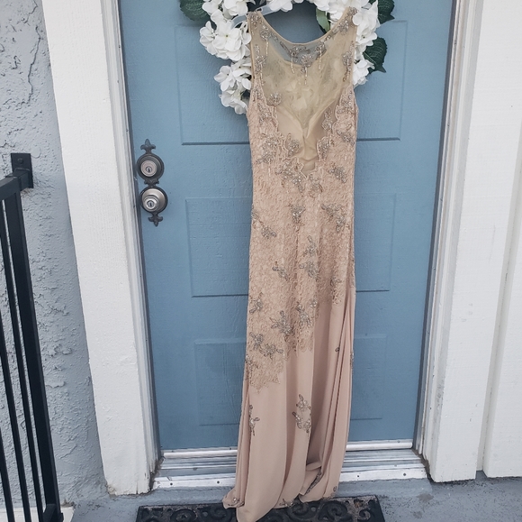 Sue Wong gown dress size 6 fits 4 to 6 - Picture 7 of 11